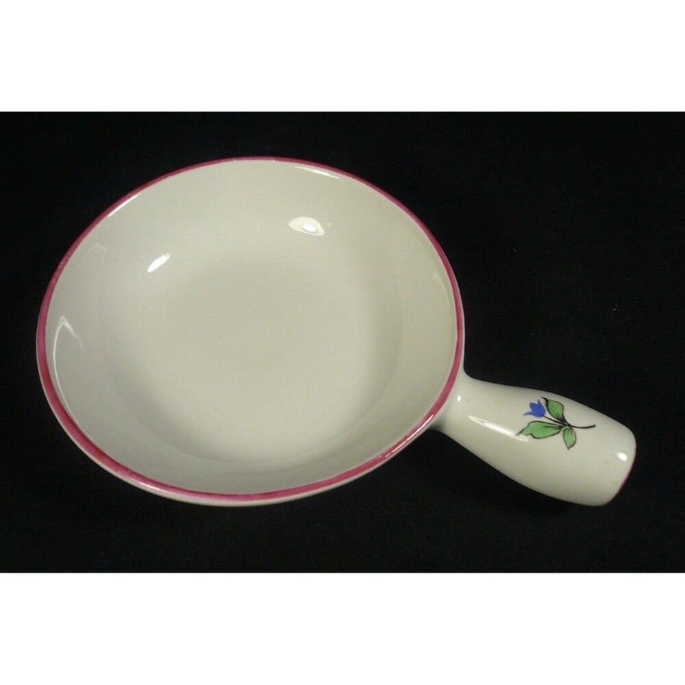 K&G Faience Strasbourg Small Saucepan Vulcalux France